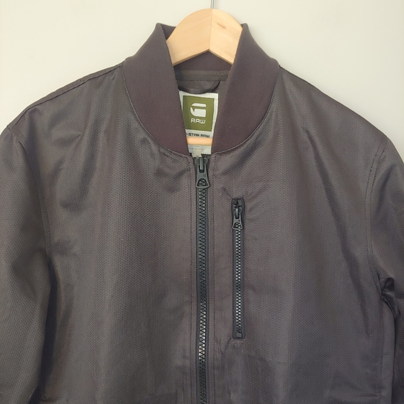 G-Star Raw Cargo Line Burmans Jacket Bomber Black Size XL - Picture 7 of 15